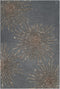 SAFAVIEH Soho Collection Accent Rug - 2' x 3', Dark Grey & Silver, Handmade Starburst Wool & Viscose, Ideal for High Traffic Areas in Entryway, Li...