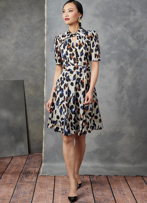 Vogue Misses' Dress Sewing Pattern Kit, Design Code V1908, Sizes S-M-L-XL-XXL, Multicolor...