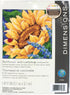 Dimensions Needlepoint Kit, Sunflower and Ladybug Floral Needlepoint, 5" x 5"...