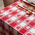DII Valentine's Day Tablecloth Check Collection, Tablecloth, 52x52, Checkered Hearts...