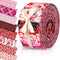 40 Pcs Valentine's Day Cotton Fabric Quilting Strips Craft Fabric Bundle Cotton Strips Patchwork Fabric Sets with Different Patterns Craft Sewing ...