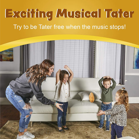 Tater Toss! Toss That Tater - Electronic Plush Musical Potato Passing Game for Kids - Great for Birthday Parties & Families...