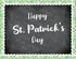49.2 Ft St. Patrick's Day Bulletin Board Border Roll, Shamrock Clover Bulletin Board Border Trim for St. Patrick's Day Irish Holiday Classroom Off...