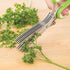 PrepSolutions Herb Shears - Stainless Steel Blades for Quick & Easy Herb Cutting, Comfort Grip Handles...