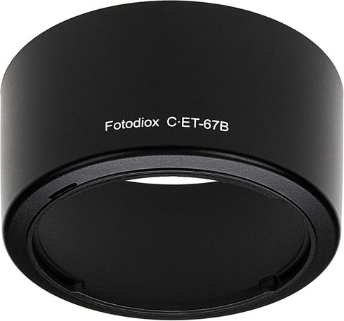 Fotodiox Lens Hood Replacement for ET-67B Compatible with EF-S 60mm f/2.8 Macro Lens...