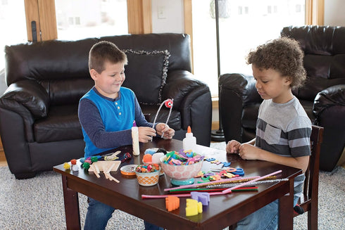 Creativity Street Chenille Stems/Pipe Cleaners 12 Inch x 4mm 100-Piece, Brown...