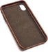Dockem Wallet Case for iPhone X/XS: Built-in Metal Plate for Magnetic Mounting & 2 Credit Card Holders, (5.8" Exec M2, Synthetic Leather, Brown)...