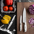 3PCS Chef Knife, Ultra Sharp Kitchen Knife, High Carbon Stainless Steel Chef knife set...
