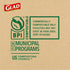 Glad Kitchen Compost Bags, 100% Compostable Bag, 2.6 Gallon, Unscented - 22 Count...