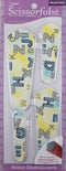 Scissors sheaths by SCISSORFOBZ with ScissorGripper -VALUE PACK-4 sizes- Designer Scissor Covers Holders for embroidery sewing quilting - Quilters...