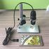Aluminium Alloy Universal Adjustable Professional Base Stand Holder Desktop Support Bracket for Max 1.4" in Diameter USB Digital Microscope Endosc...