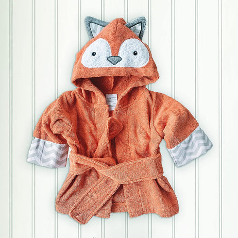 Baby Aspen "Rub-a-dub, Fox in the Tub Fox Hooded Baby Bath Towel/Baby/Toddler Robe, Baby Shower Gifts, 0-9 Months...