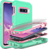 for Galaxy S10E Case, Samsung Galaxy S10E Case with 2 Pcs Nano Explosion-Proof Film, 3 in 1 Full Body Shockproof Heavy Duty Protection Case for Sa...