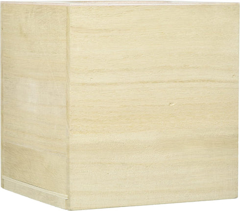 Artemio 14001159 Wooden Tissue Box Square-14cmx 13cmx 13Cm...