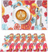 Ruvanti Placemats 100% Cotton 13x19 Inch, Dining Table Placemats Set of 6, Modern Place Mats for Dining Table Decor, Kitchen & Table Linens, Coffe...