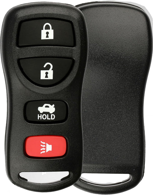 KeylessOption Just the Case Keyless Entry Remote Key Fob Shell - Black...