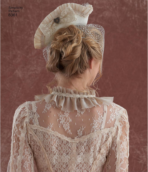 Simplicity 8361 Women's Steampunk Hat Sewing Pattern, Sizes S-L...