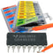 EEEEE IC kit 161 pcs, 20 models Chip Assortment Set Analog Integrated Circuits Electronics Parts Opamp Pack, 555 Timer Components, Op Amp, Oscilla...