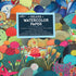 eeBoo Piece & Love: Tidepool Watercolor Pad - 16 Sheets, 85 lB Paper, 9.5 x 6.5 Book, Adults Arts & Crafts...
