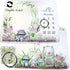 Woodland Friends Double Sided Baby Milestone Monthly Blanket, Forest Photo Prop Boy & Girl, Large Soft 310 GSM Fleece Blanket for Animal Nursery a...