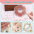 YAKA 1600Pcs 6 Different Sizes Open Jump Rings,5mm 6mm 7mm 8mm 9mm 10mm Ring Jewelry Keychain for Jewelry Making Accessories,1Pcs Jump Ring Open/C...