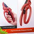 DURXO - Ratchet Pruning Shears, Garden Shears with Effort-Saving Device, Heavy Duty Anvil Pruners with Replaceable Cutting Blade Design. Gardening...