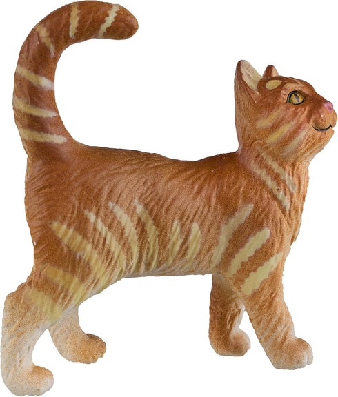 Safari Ltd. Tabby Cat Figurine - Detailed 2" Plastic Model Figure - Fun Educational Play Toy for Boys, Girls & Kids Ages 1+...