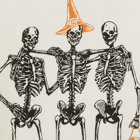 DII Halloween Hand Towels for The Kitchen Decorative Spooky & Fun Cotton Printed Dishtowel Set, 18x28, Skeletons, 3 Count...