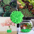 150 PCS Luminous Stones - Green Glow Rocks Decorations DIY Decorative Pebbles for Aquarium Fish Tank Sidewalk Garden Path Patio Terrace Lawn Yard ...