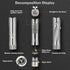 Cigar Lighter, Cigar Punch, Cigar Draw Enhancer, Cigar Holder,All-in-one Refillable Butane Torch Lighter. Cigar Accessories(Gas Not Included)...