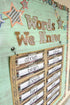 Teacher Created Resources Burlap 7 Pocket Chart (28" x 28") - 20837...