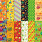 VIVIQUEN 24 Sheets Mexico Cinco De Mayo Double-Sided Scrapbook Paper 30x30cm Cactus Craft Paper Folded Flat for DIY Decorative Background Card Mak...