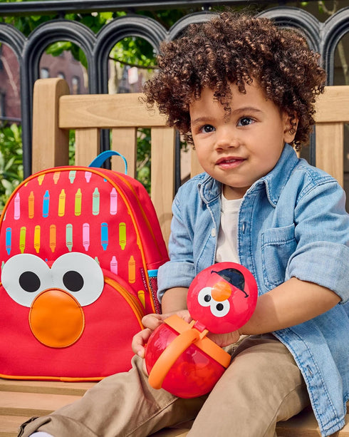 Skip Hop x Sesame Street Toddler Backpack with Safety Harness, Ages 1+, Elmo...