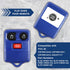 KeylessOption Key Fob Replacement for 1998 1999 2000 2001 2002 2003 2004 2005 2006 2007 2008 2009 2010 2011 2012 2013 2014 2015 2016 Ford Lincoln ...