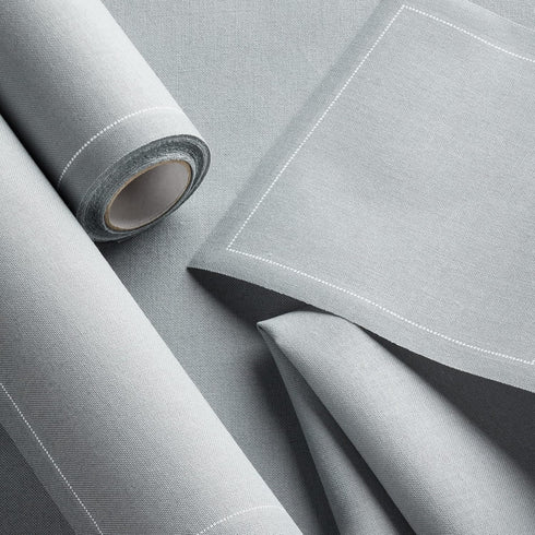 Cotton Cocktail Napkin - 4.3 x 4.3 in - 50 units per roll - Grey...