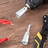 2pcs Wire Twister Tool for Drill, 1.5-6 Square Electric Wire Connector, 6mm Hexagonal Handle Fast Electrical for Power Drill Cable Quick Stripping...