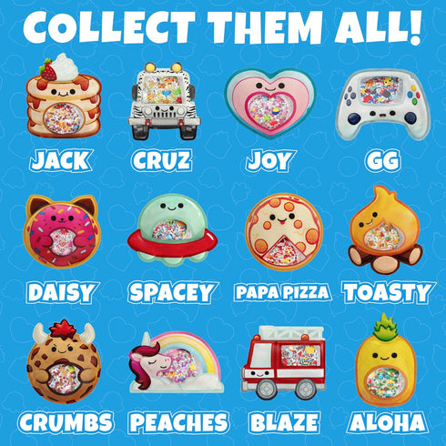 BIZYBOO - The Original Seek & Find Plush - Hidden Object Search Problem Solving Educational Matching Game for Kids 2 and Up - 2 Pack (Crumbs & Bla...