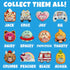 BIZYBOO - The Original Seek & Find Plush - Hidden Object Search Problem Solving Educational Matching Game for Kids 2 and Up - 2 Pack (Crumbs & Bla...