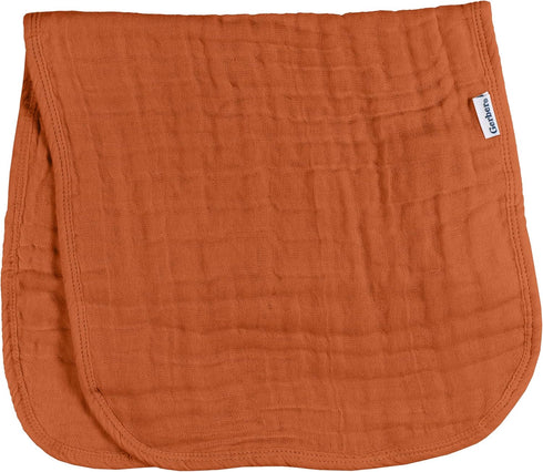 Gerber Baby Unisex Muslin Burp Cloths 6-Pack, Multi Browns, Large Size 20" x 10"...