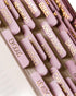 Bible Tabs for Women Study Bible, Gold Embossed Matte Catholic Bible Tabs Pink, Bible Book Index Tab Bible Book Tabs w/Old & New Testament Pink Bi...