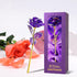 Childom Birthday Gifts for Women,Christmas Rose Gifts for Her Mom,Purple Rose Present for Her,Sweet Artificial Flower for Wife,Grandma,Women,Chris...