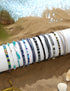 LOLIAS 24 Pieces Waterproof String Bracelets for Women Surfer Wave Boho Bracelet Adjustable Handmade Friendship Bracelet String Ocean Beach Boho B...
