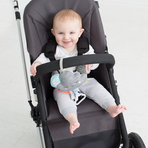 Skip Hop Baby Stroller Toy, Silver Lining Cloud Jitter, Cloud...