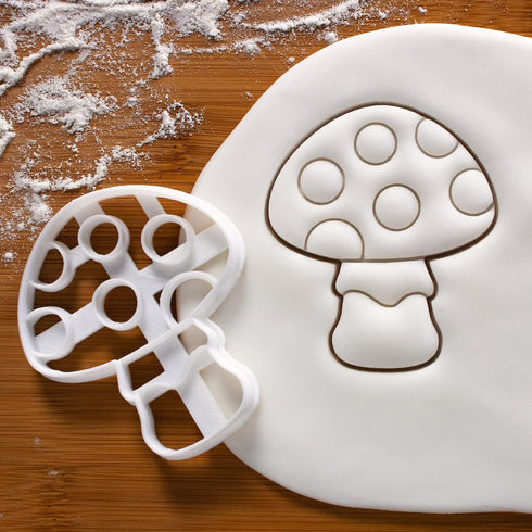 Mushroom cookie cutter, 1 piece - Bakerlogy...