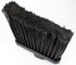 SPARTA Plastic Broom Head, Angled, Flagged for Small Debris Indoor, Outdoor, Home, Restaurant, Lobby, Office, 12 Inches, Black...