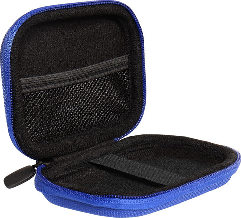 Alltravel Palm Size case for Foldable Magnetic Wireless Portable Charger, Compatible with Yiisonger, Anker 622/633, AOGUERBE, podoru (Blue)......
