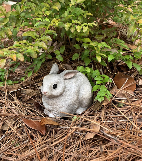 Top Brass Rabbit Key Hider Figurine - Cute Bunny Garden Statue with Secret Compartment - Indoor/Outdoor...