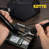 KOTTO Solder Sucker, No Clog Aluminum Desoldering Pump, Desoldering Tools with Powerful Vacuum Suction for Removal & Repair, Heat Resistant Silico...