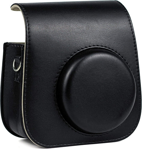 Case Cover for Fujifilm Instax Mini 11 Instant Camera, PU Bag Cover with Removable Strap Camera Case for Fujifilm Instax Mini 11 (Black)...