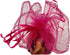 100pcs Sheer Organza Favor Bags Round Drawstring Organza Jewelry Candy Pouch 26cm/10.2 inch Diameter Christmas Wedding Party Favor Gift Packaging ...